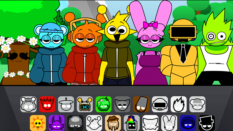 juego de sprunki human