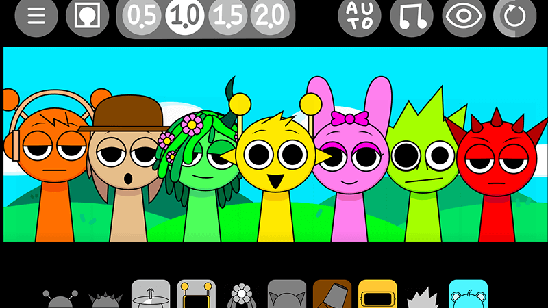 juego de sprunki modded