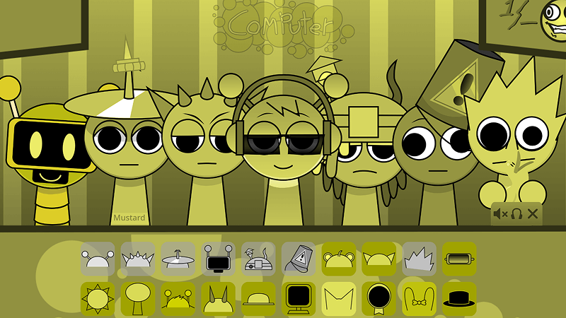 juego de sprunki mustard