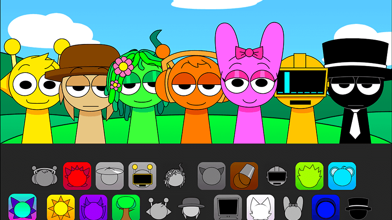 juego de sprunki pyramixed