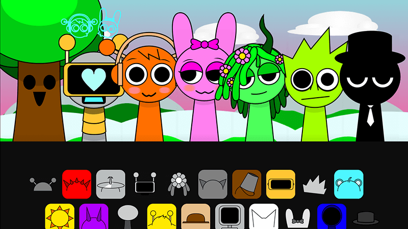 juegos de sprunki kiss